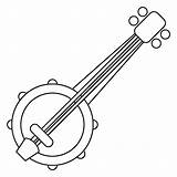 Banjo Coloring Pages Sketch Coloring Page sketch template