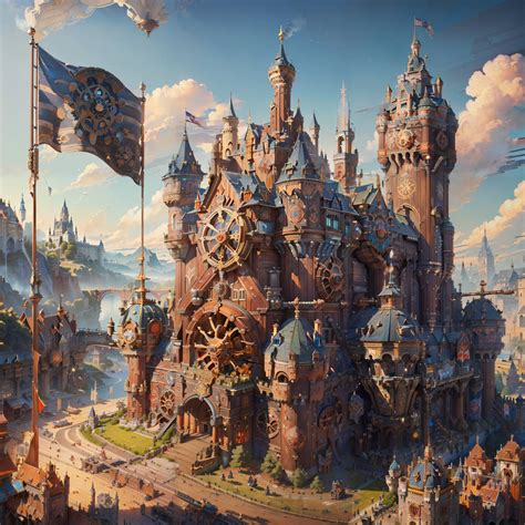 Steampunk Castle by mo31985 on DeviantArt