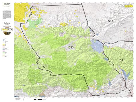 California Deer Zone Maps. - Hunt Data