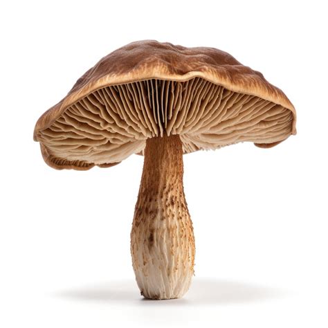 Premium AI Image | Dried Agaricus blazei mushroom isolated