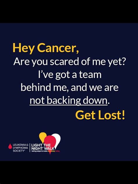 Leukemia and Lymphoma Society - Light the Night walk. | Leukemia quotes, Cancer inspiration ...