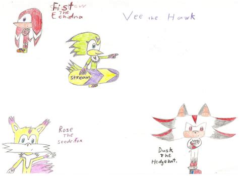 Future Sonic characters by CKLJ on DeviantArt