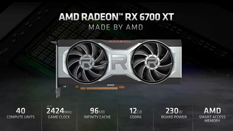 AMD Radeon RX 6700XT releases on March 18th, has a $479 MSRP, first gaming benchmarks