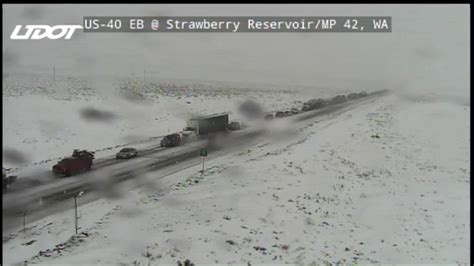 US-40 Closed at Strawberry Reservoir | UPDATE: US-40 is CLOSED at Strawberry Reservoir as ...