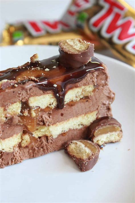 Twix Icebox Cake - Practically Homemade