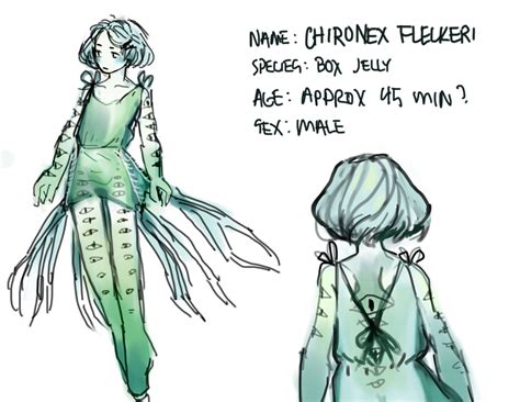 chironex fleckeri by obakenaka on DeviantArt