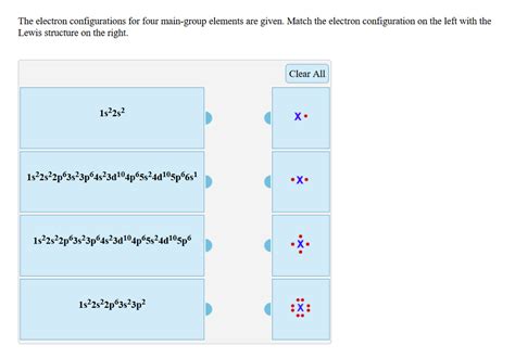 Solved The electron configurations for four main-group | Chegg.com