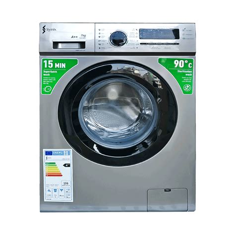 Syinix 4712S 7Kg Front Load Fully Automatic Washing Machine (Silver) - Online Electronic Store ...