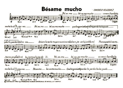 Andrea Bocelli BESAME MUCHO Sheet music | Easy Sheet Music