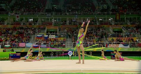 Russian team win Rhythmic Gymnastics Group Final