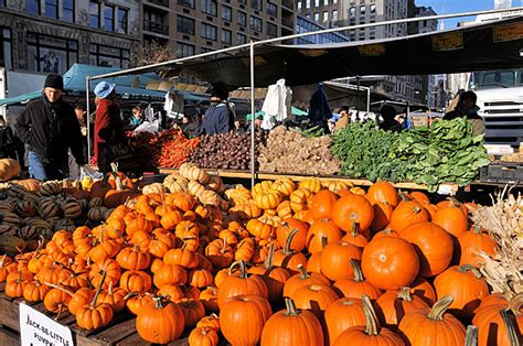 Photos of the Union Square Greenmarket, a farmers' market in the heart ...