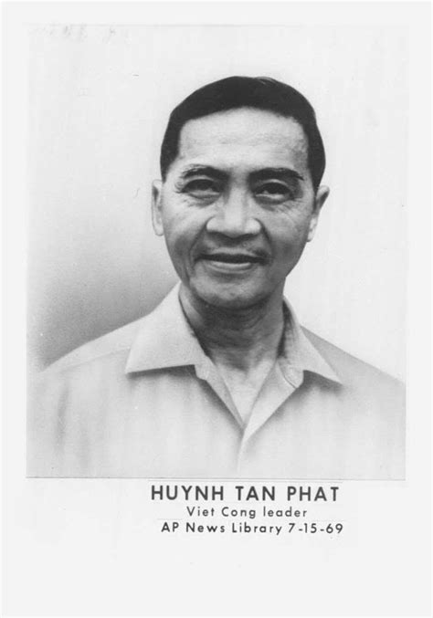 1969 Tan Phat Huynh - Viet-Cong leader - Press Photo | Flickr