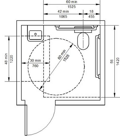 Image result for unisex toilet room plan | Handicap bathroom, Bathroom ...