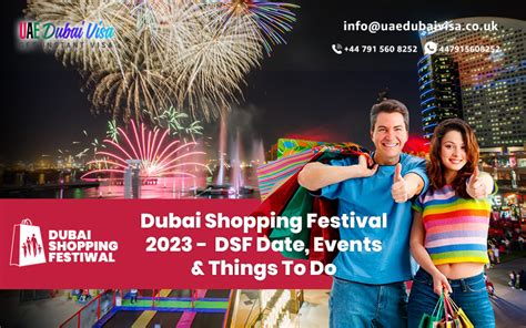 Your Definitive Guide to the Dubai Shopping Festival 2023