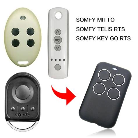 SOMFY MITTO TELIS RTS KEY GO RTS remote control universal gate remote ...