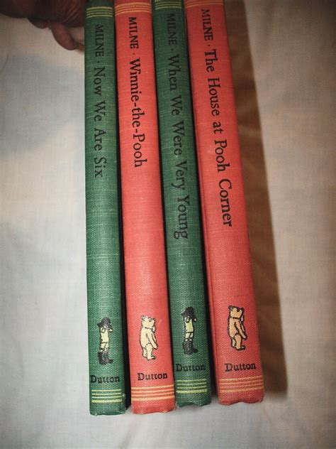 1961 4 Winnie the Pooh books by A. A. Milne | Etsy