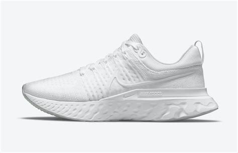 Nike React Infinity Run Flyknit 2 Triple White CT2357-103 Release Date ...