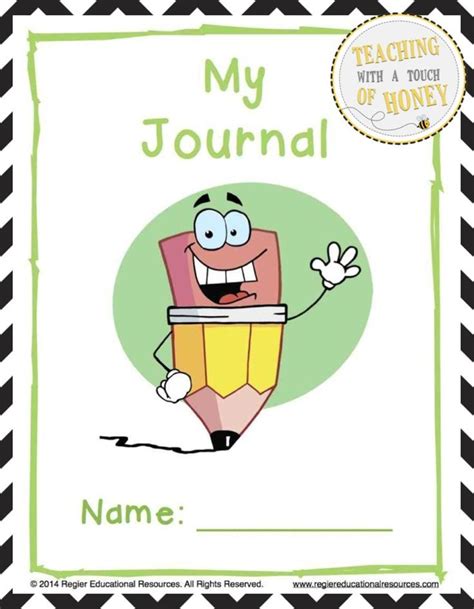 Printable Journal Cover Page - Printable Word Searches