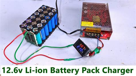 Make a 12.6v Li-ion Battery Pack Charger Using a 12v 5A SMPS | POWER ...