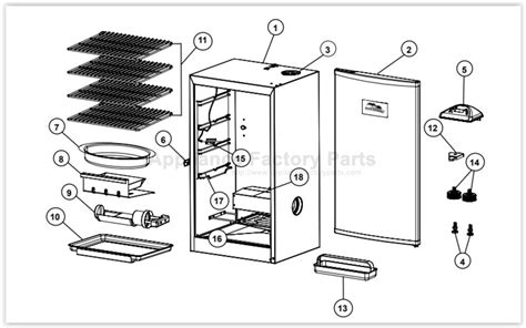 Masterbuilt 20070511 Parts | Grills