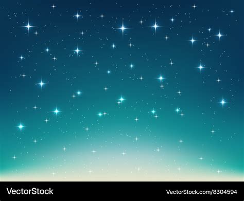 Background with night stars Royalty Free Vector Image