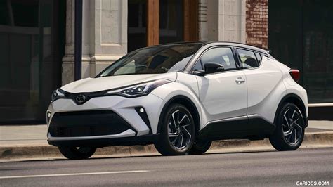 Toyota C-HR | 2021MY Limited (Color: Blizzard White) | Front Three-Quarter