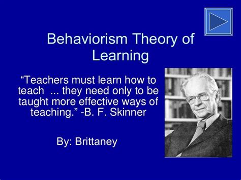 Behaviorism Theory In Education | Severnvale Academy