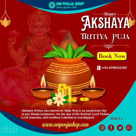 Book Akshaya Tritiya Puja online from India USA UK Canada