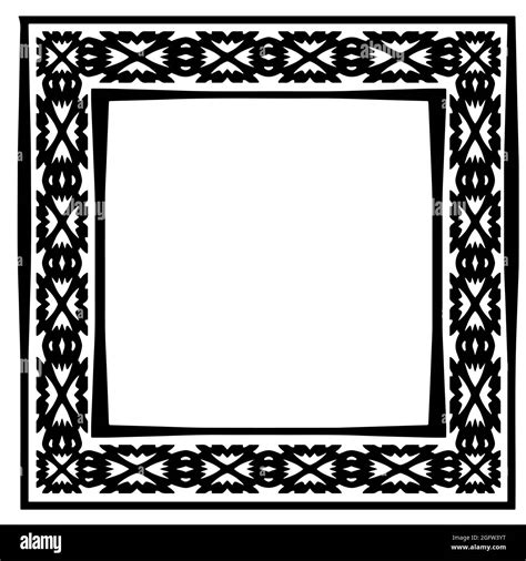 Decorative line art frames for design template. Elegant element for ...