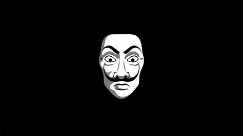 Anonymus Black Dark Minimal 4k - Computer Wallpaper