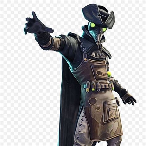 Plague Doctor Fortnite Black Death Video, PNG, 1024x1024px, Plague Doctor, Action Figure, Battle ...