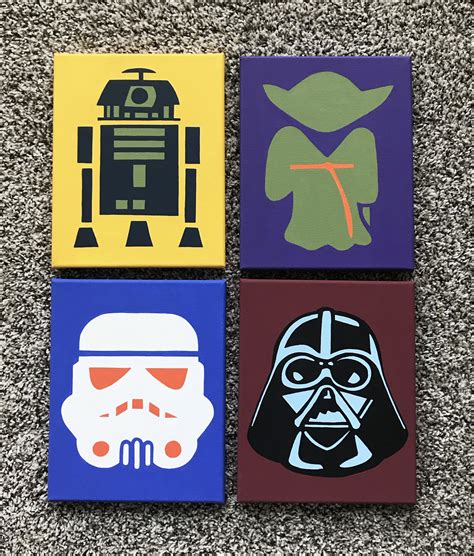 Star Wars Canvas Paintings - Etsy