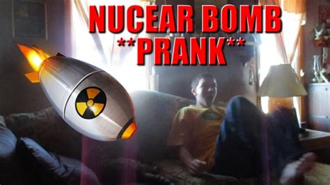 NUCLEAR BOMB **PRANK** - YouTube