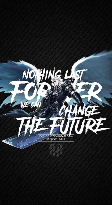 Wallpaper Phone Alucard Quote by FachriFHR | Alucard mobile legends, Hero quotes, Mobile legend ...