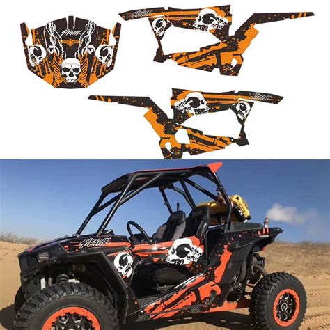 Polaris RZR 1000 XP 2013-2018 Full Custom UTV Graphics Backgrounds Sti – pazoma