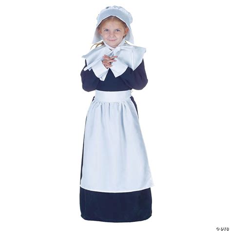 Pilgrim Girl Costume - CostumePub.com