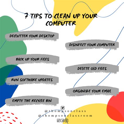 #TechTipTuesday – 7 Tips To Clean Up Your Computer – Teaching in a Fishbowl