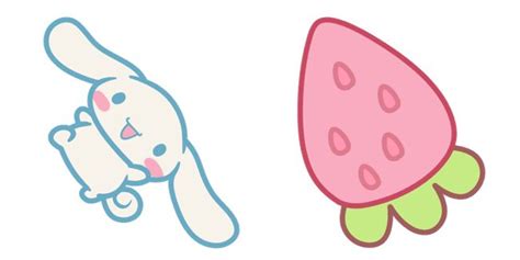 Sanrio Cinnamoroll & Strawberry Cursor - Sweezy Custom Cursors | Cute mouse, Sanrio, Custom