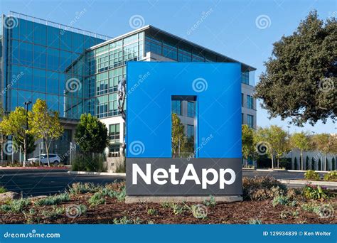 NetApp Corporate Headquarters and Sign Editorial Stock Image - Image of hardware, netapp: 129934839