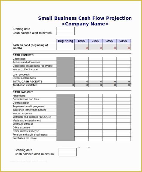 Free Cash Flow Template Excel Download Of Cash Flow Excel Template 11 Free Excels Download ...