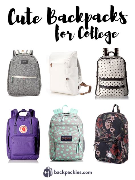 Campus Style: 6 Cute Backpacks for College 2018 | Backpackies