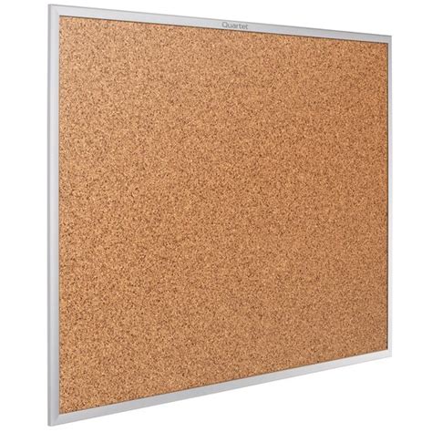 Quartet® Classic Cork Bulletin Boards, Aluminum Frame | Cork Boards ...