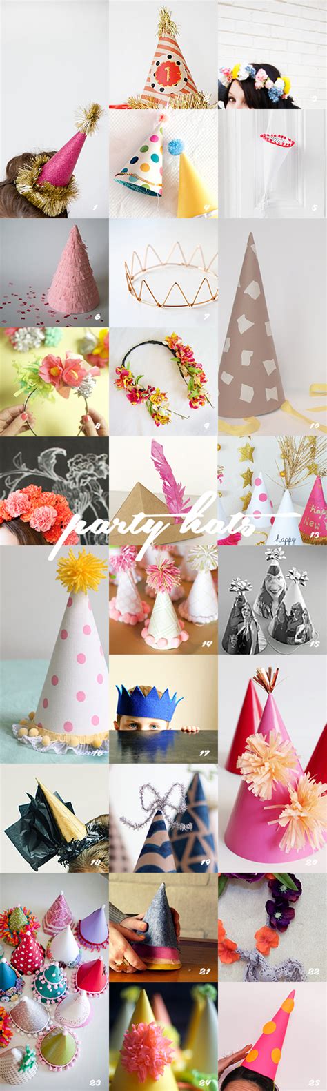 25 Awesome Party Hats • A Subtle Revelry