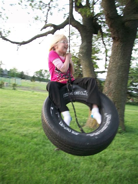 The Midlife Farmwife: Tire Swing Therapy