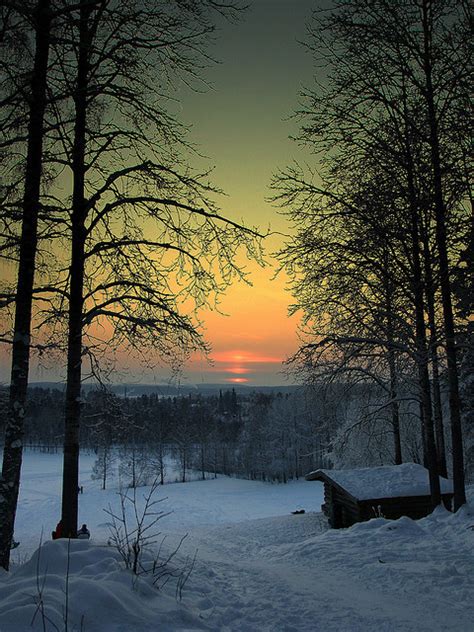 landscape, nature, snow, sweden, winter - image #361838 on Favim.com