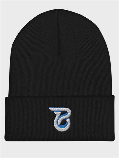 EMBROIDERED LOGO BEANIE