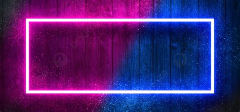 Neon Double Color Futuristic Frame Colorful Background, Futuristic ...