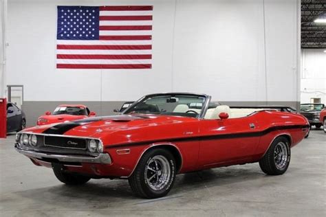 1970 Dodge Challenger Convertible 37862 Miles Red Convertible 440ci V8 ...