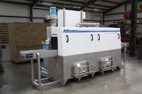 Industrial Conveyor Belt Parts Washer Systems | Alliance