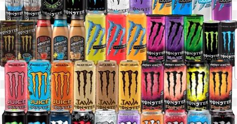 All Monster Energy Drink Flavors